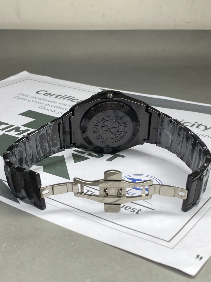 Hublot Geneve Butterfly Lock Chain Watch | Black - Image 5