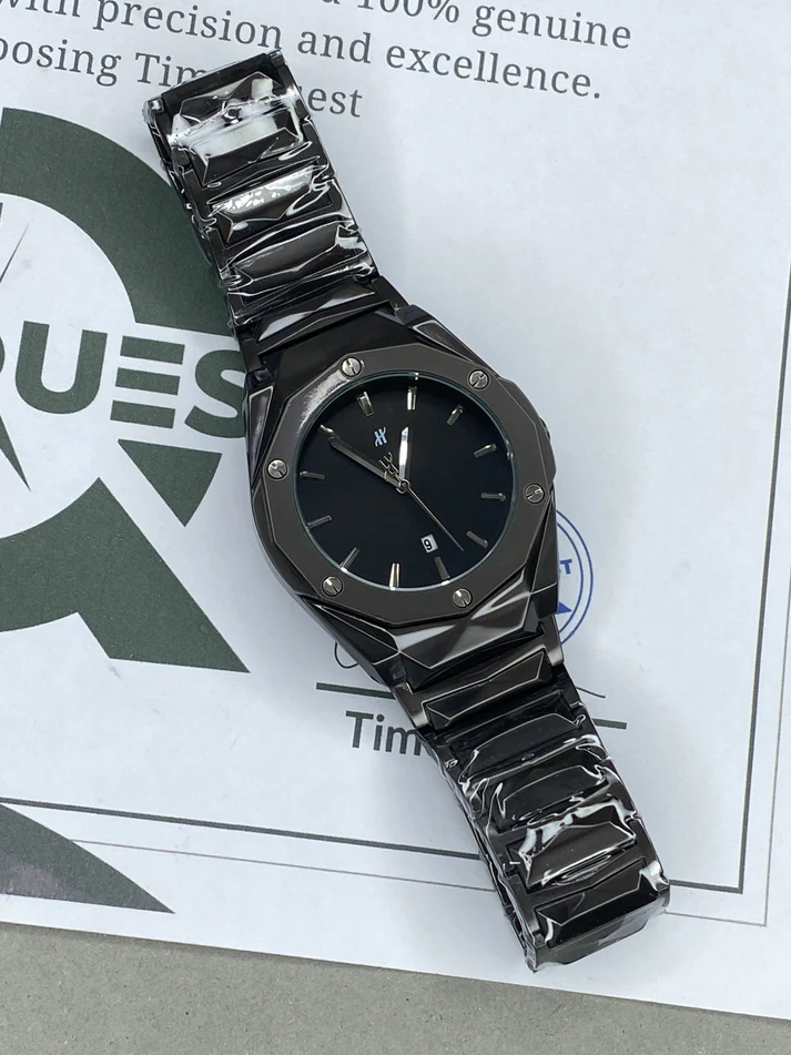 Hublot Geneve Butterfly Lock Chain Watch | Black - Image 6