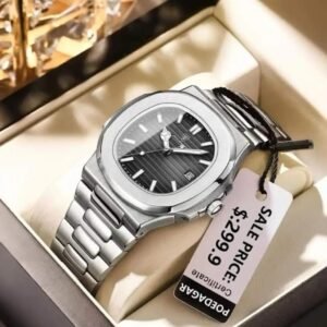 Poedagar 613 Luxury Watch | Black